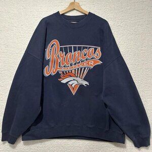 90s Denver Broncos Crewneck Sweatshirt Vintage Gildan NFL Fan Pullover